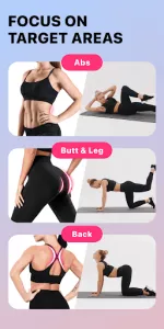 Workout for Women app screenshot 3