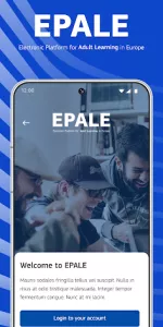EPALE Adult Learning in Europe app screenshot 1