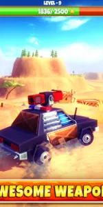 Zombie Offroad Safari app screenshot 4