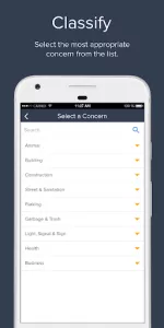 GovAlert app screenshot 2