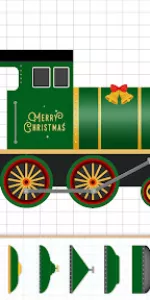 Christmas Train Game For Kids app screenshot 5