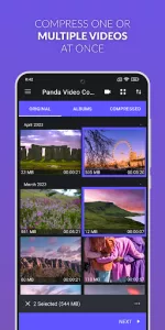 Panda Video Compress & Convert app screenshot 2