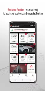 Emirates Auction app screenshot 3