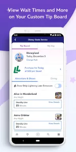 Disneyland® app screenshot 3