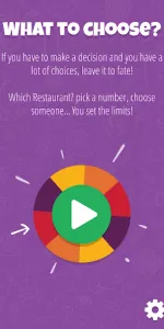 Decision Roulette app screenshot 1