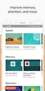 Lumosity app screenshot 3