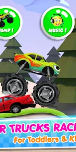 Monster Trucks Game for Kids 2 app screenshot 7