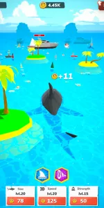 Idle Shark World  app screenshot 16