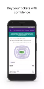 StubHub  app screenshot 3