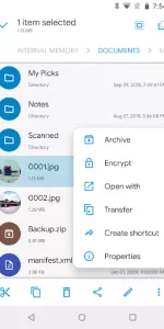 Solid Explorer File Manager app screenshot 1