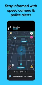 Waze Navigation & Live Traffic app screenshot 3