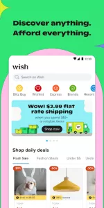 Wish app screenshot 1