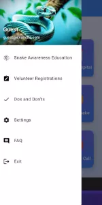 Snake Aid app screenshot 3