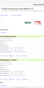 PinoySG Badminton Club app screenshot 6