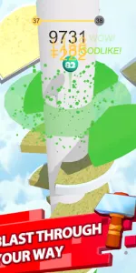 Helix Jump app screenshot 2
