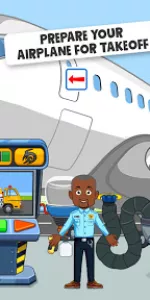 My Town Airport games for kids app screenshot 15