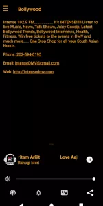 Intense 102.9 FM app screenshot 4