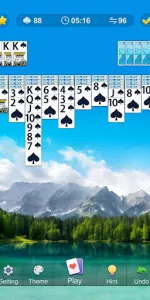 Spider Solitaire Classic app screenshot 2