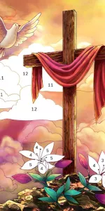 Bible Coloring Paint By Number app screenshot 16