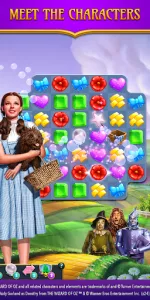 The Wizard of Oz Magic Match 3 app screenshot 11