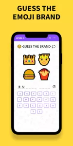 Guess the Brand by Emojis Quiz app screenshot 1