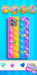 Pop It 3D Fidget Toy Maker app screenshot 1