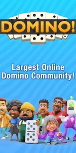 Domino! Multiplayer Dominoes app screenshot 1