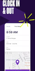 Employee Schedule & Time Clock app screenshot 2