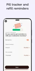 MyTherapy Pill Reminder app screenshot 2