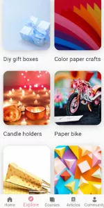 Learn Paper Crafts & DIY Arts app screenshot 8