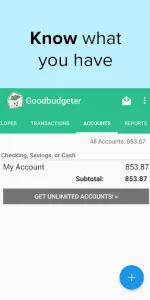 Goodbudget app screenshot 7