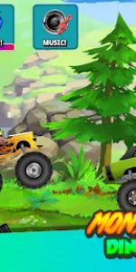 Monster Trucks Dinosaur 4 Kids app screenshot 8