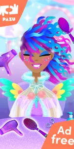 Girls Hair Salon Unicorn app screenshot 2