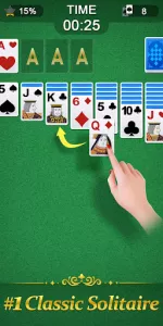 Classic Solitaire app screenshot 1