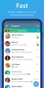 Telegram app screenshot 1