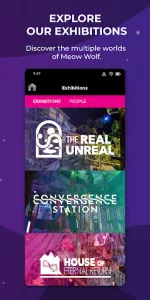 Meow Wolf app screenshot 4