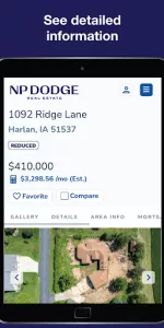 NP Dodge Real Estate app screenshot 8