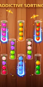 Color Ball Sort Wooden Puzzle app screenshot 3