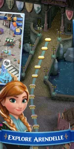 Disney Frozen Free Fall Games app screenshot 4