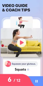 Workout for Women app screenshot 5