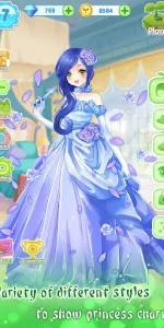 Garden Dressup Flower Princess app screenshot 15