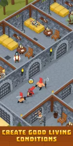 Idle Medieval Prison Tycoon app screenshot 21