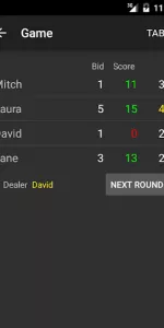Oh Hell Scoring app screenshot 2