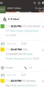 Oracle Field Service app screenshot 2