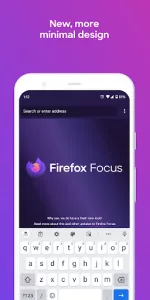 Firefox Focus app screenshot 1