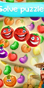 Funny Farm match 3 Puzzle game app screenshot 10