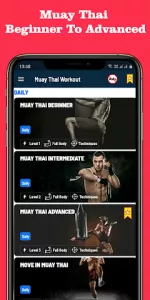 Muay Thai Fitness & Workout app screenshot 6