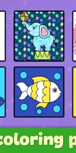 Kids Coloring & Drawing Games app screenshot 15