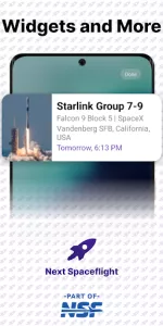 Next Spaceflight app screenshot 7