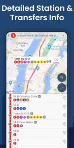 NYC Subway Bus LIRR MNR  app screenshot 21